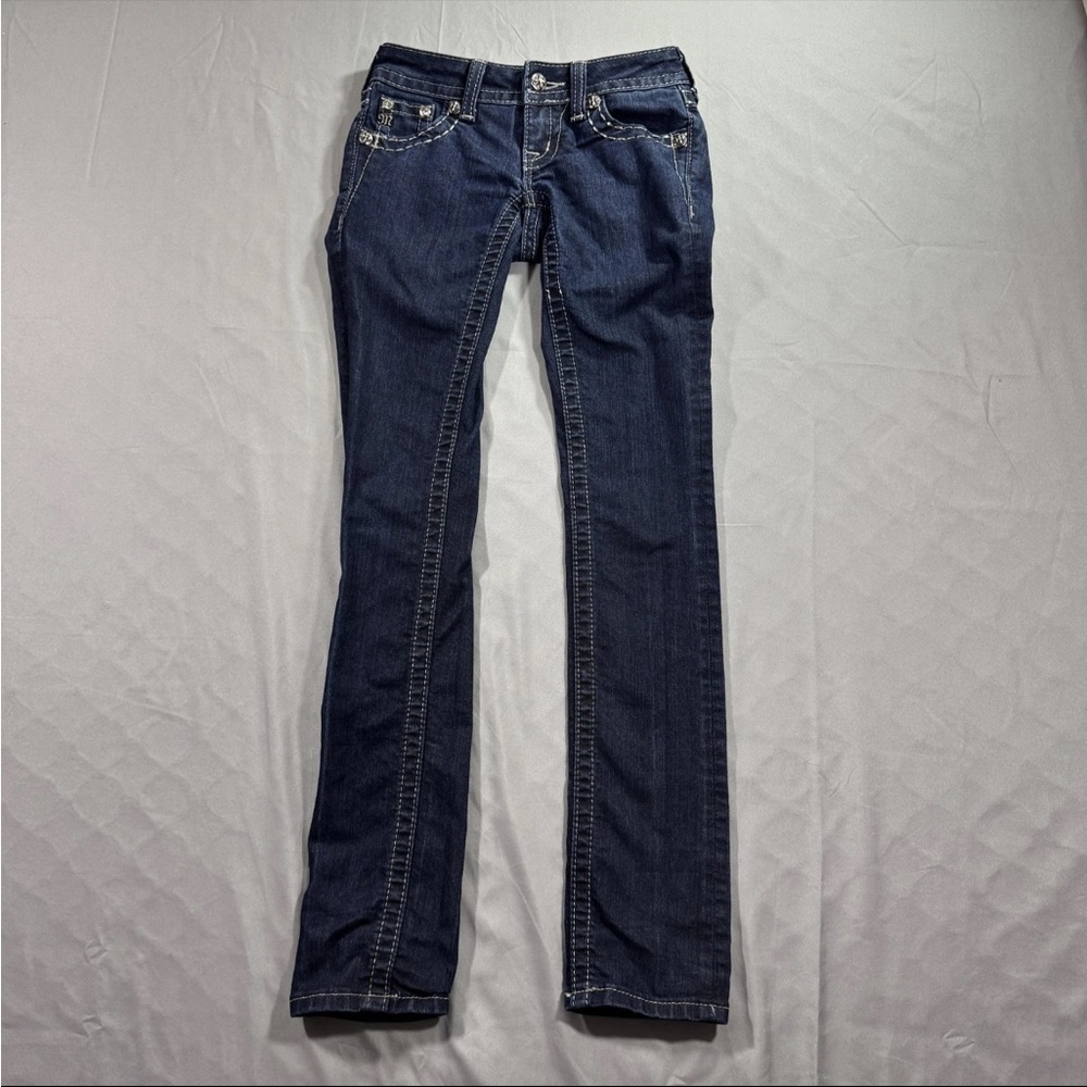 Miss Me Women's Dark Indigo Skinny Jeans